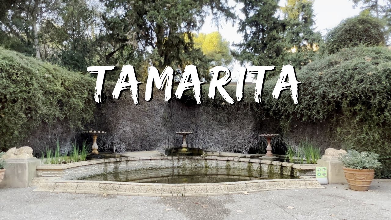 Tamarita Gardens in Barcelona - 4K UHD