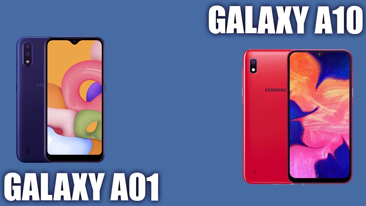 Samsung Galaxy A01 vs Samsung Galaxy A10. Поменяли местом цифры и все?