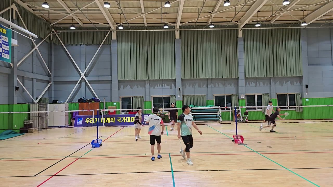 02/24 노고단스포츠클럽 연습게임 문양훈,박이준 / 조태욱,김종훈