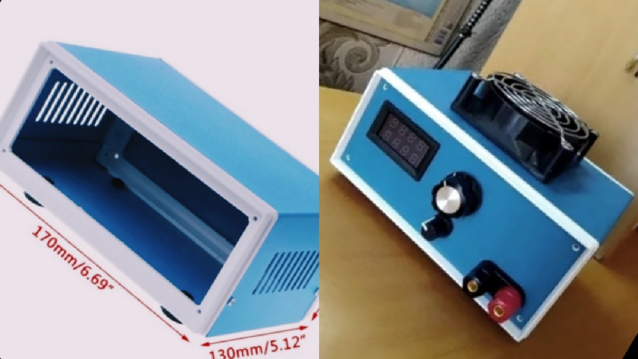 Корпус для регулируемого блока питания от AliExpress.