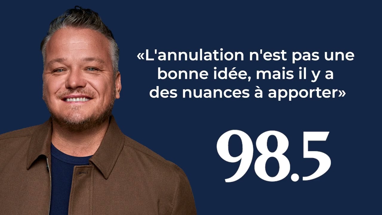 «L'annulation n'est pas une bonne idée, mais il y a des nuances à apporter»