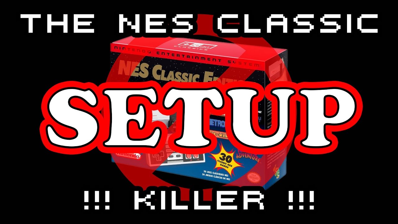 Setup NES classic KILLER,The Nexbox A1 - Brad Tratzinski