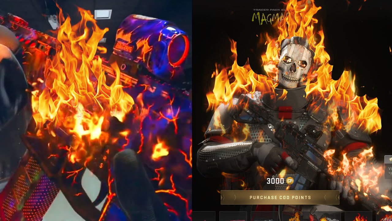 NEW MODERN WARFARE 2 SEASON 4 MAGMAFLOW TRACER PACK SHOWCASE WARZONE 2 SEASON 4 COSMETIC BUNDLES