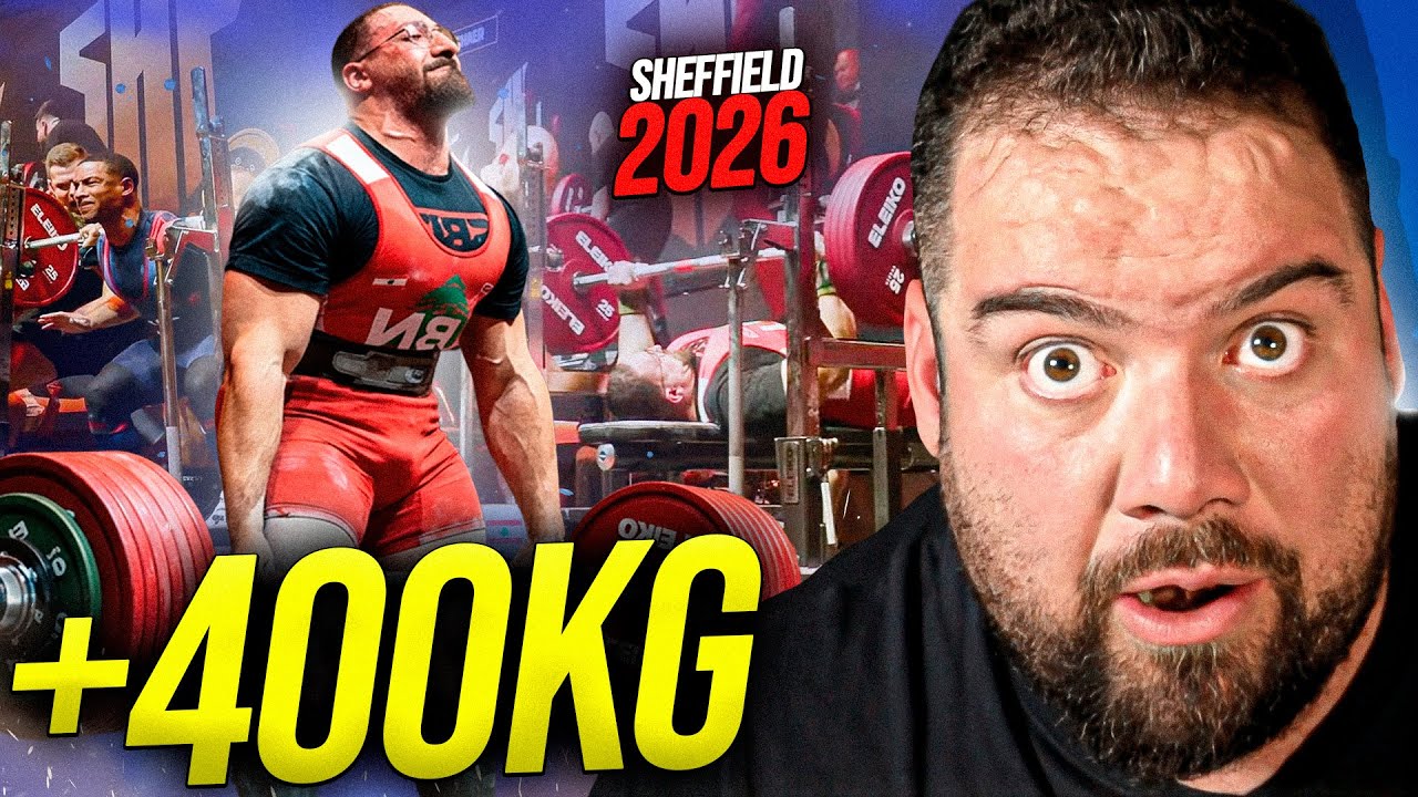 JAMÁS VI ALGO ASÍ SHEFFIELD POWERLIFTING 2026