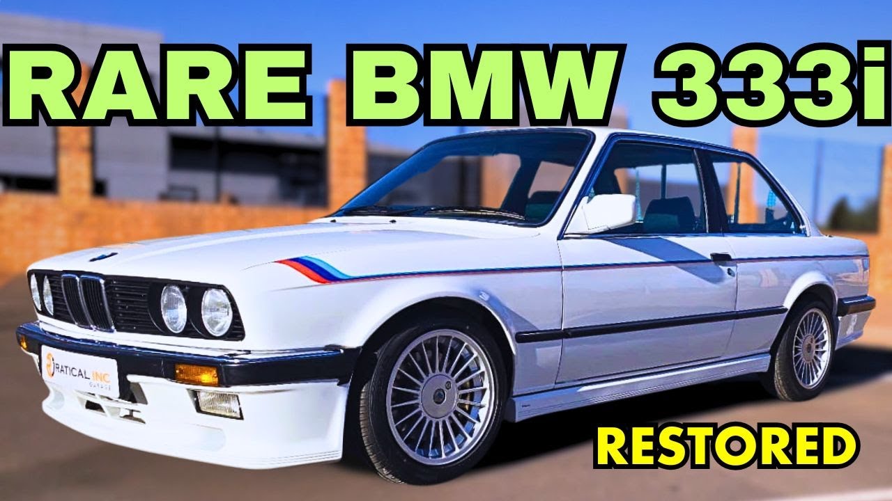 BMW E30 333i Restoration in Alpinweiss | Ultra-Rare South African M30 Beast Brought Back to Life!