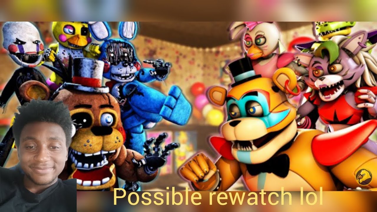 Fnaf security breach vs withered toys animatronics @jazecinema reaction