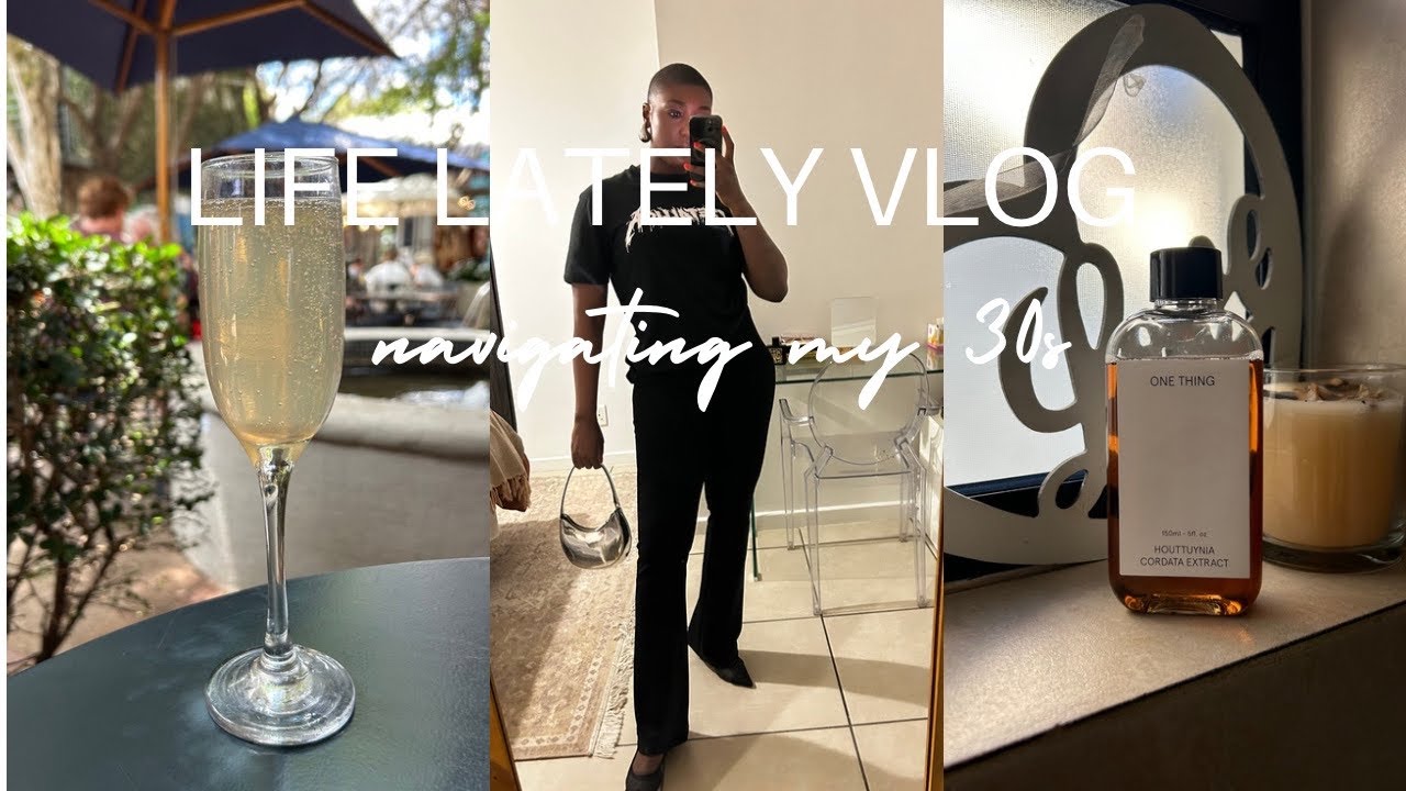 #Vlog: Navigating my 30s | Life Lately ✨ #KoreanSkincare Haul, Piercings, Food!!!!!