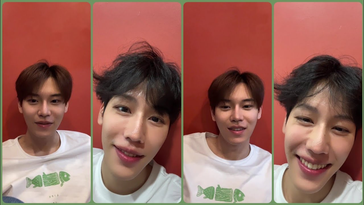 220814 P'Aun IG Live @aunjung ft.YinWar #yinyin_anw #warwanarat #ไลฟ์ผนังส้ม