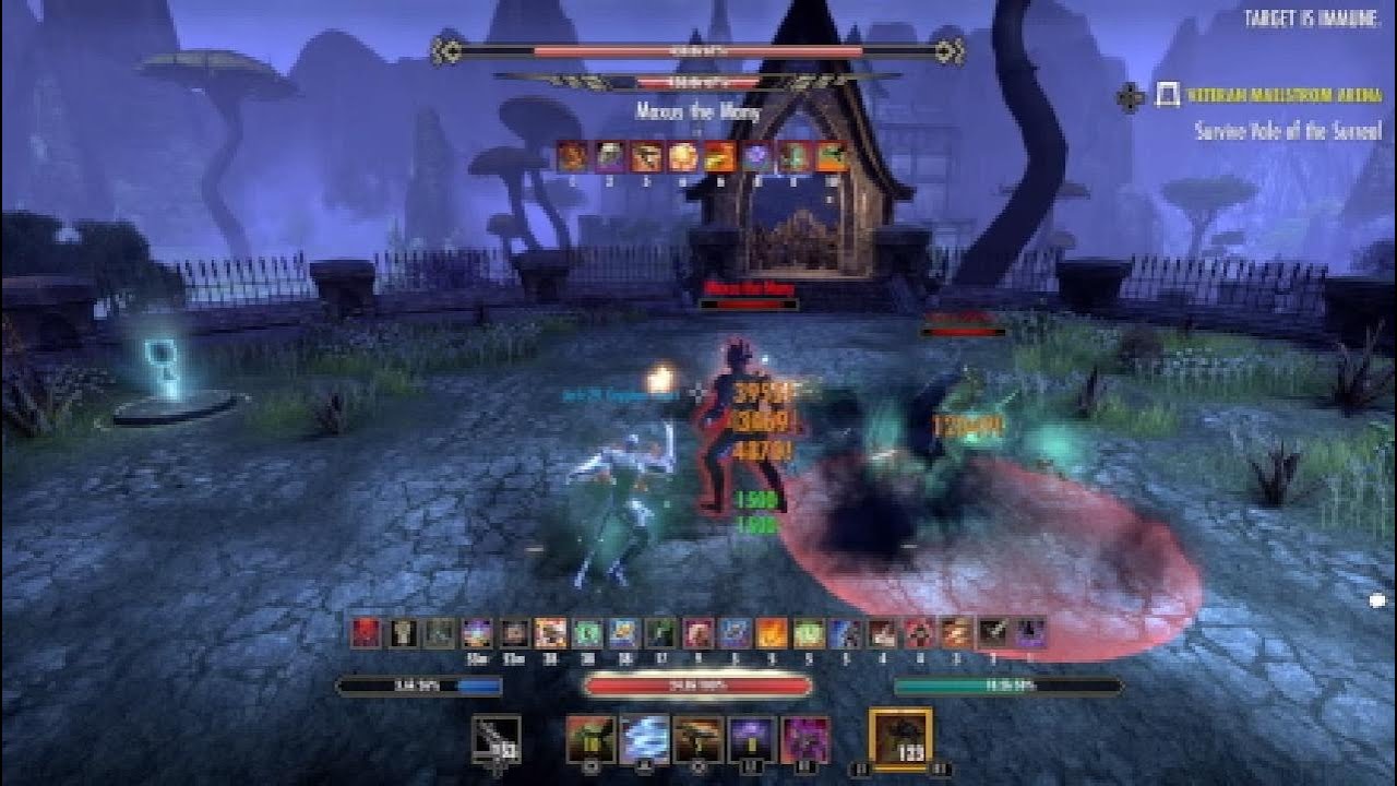 Eso - Maelstrom Arena 33min - Stam DK [18k pen solo build] - Waking Flame