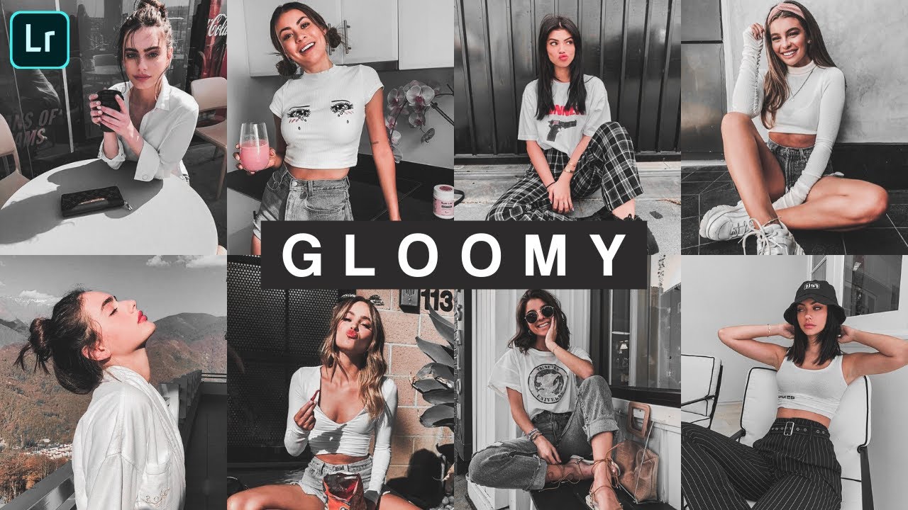 Gloomy Preset | Lightroom Mobile Tutorial and Presets | Mobile Lightroom Presets