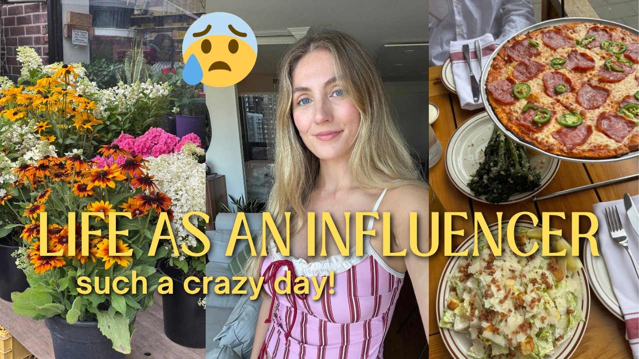 A Stressful Day in My Life as a Toronto Influencer 😰 | pilates, deadlines, dinner date