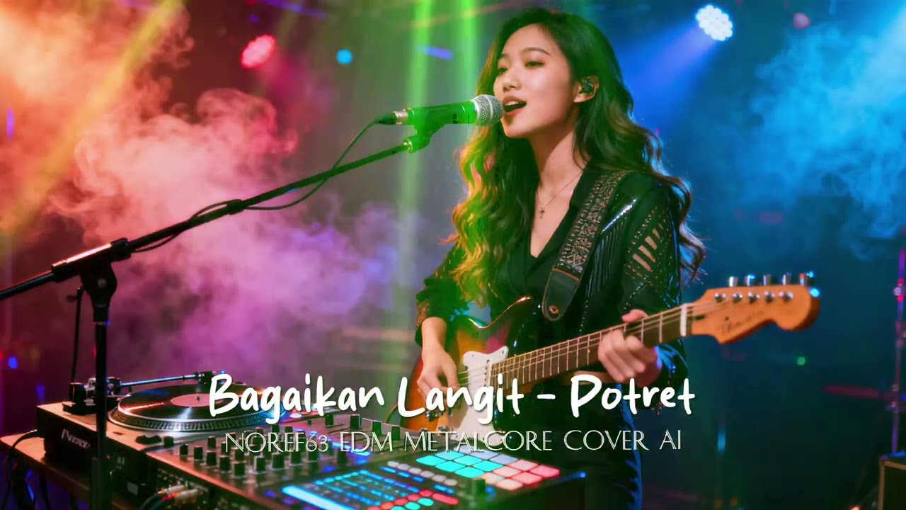 Bagaikan Langit - Potret EDM Metalcore Cover AI by Noref63