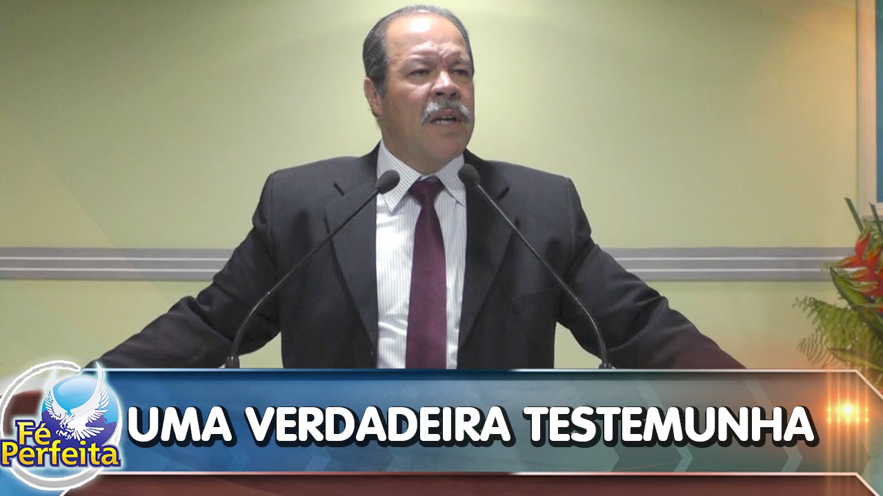 Uma verdadeira testemunha - 19/06/2016 - Recife - PE - Pr. César Augusto
