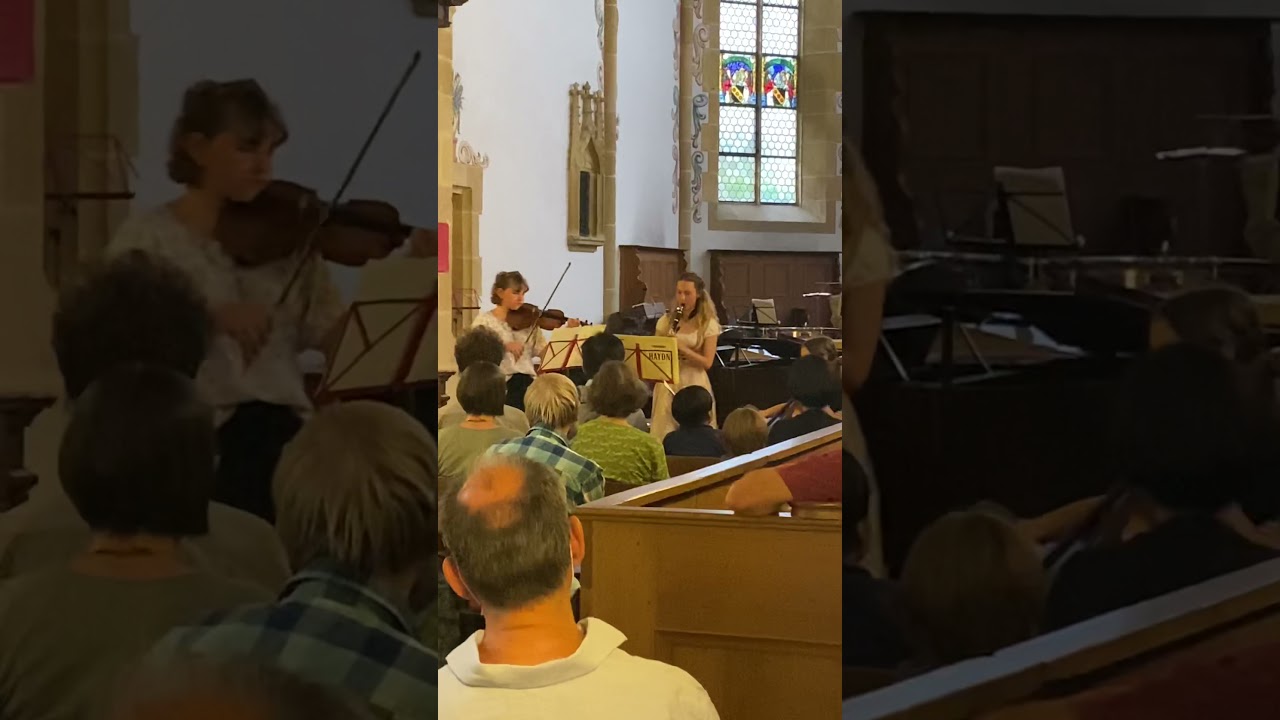 Haydn: Clarinet Trio No. 1 In E-Flat Major, Hob.IV:Es1: I. Allegro and II. Arioso