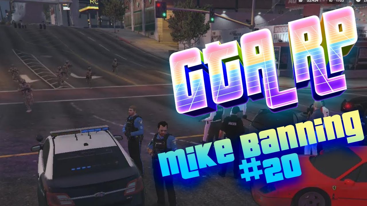GTA RP ModernV: Mike Banning on Duty, Governeur in Gefahr