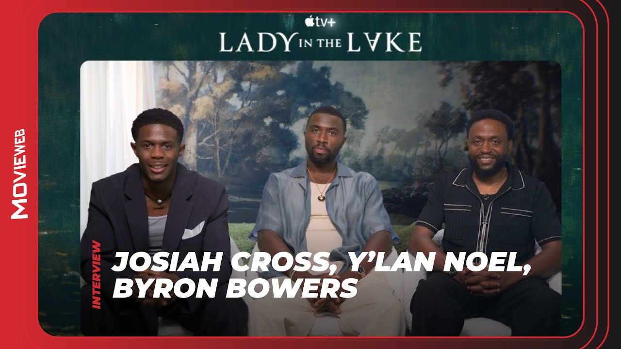 Lady in the Lake Stars Byron Bowers, Josiah Cross & Y'lan Noel Break Down Apple TV+ Show | Interview