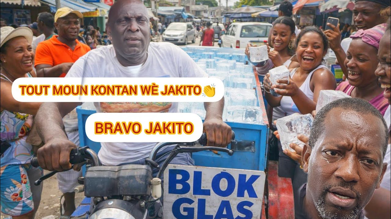 DOMINIKEN KRIYE😭YO MANDE JAKITO PADON POU LI PA FÈ GLAS POU VANN AYISYEN😭WAW TOUT MOUN SEZI 🤔