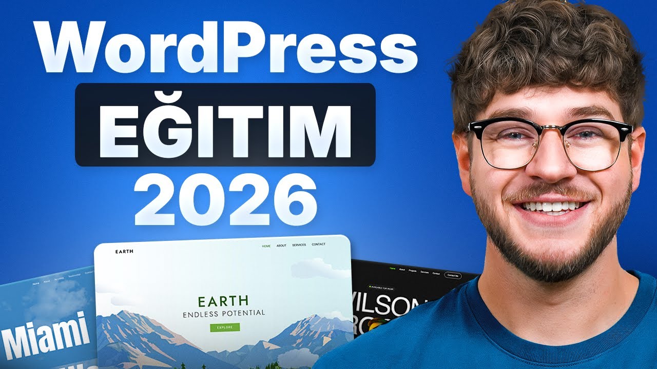 Yeni Başlayanlar İçin WordPress Eğitimi 2026 – Adım Adım