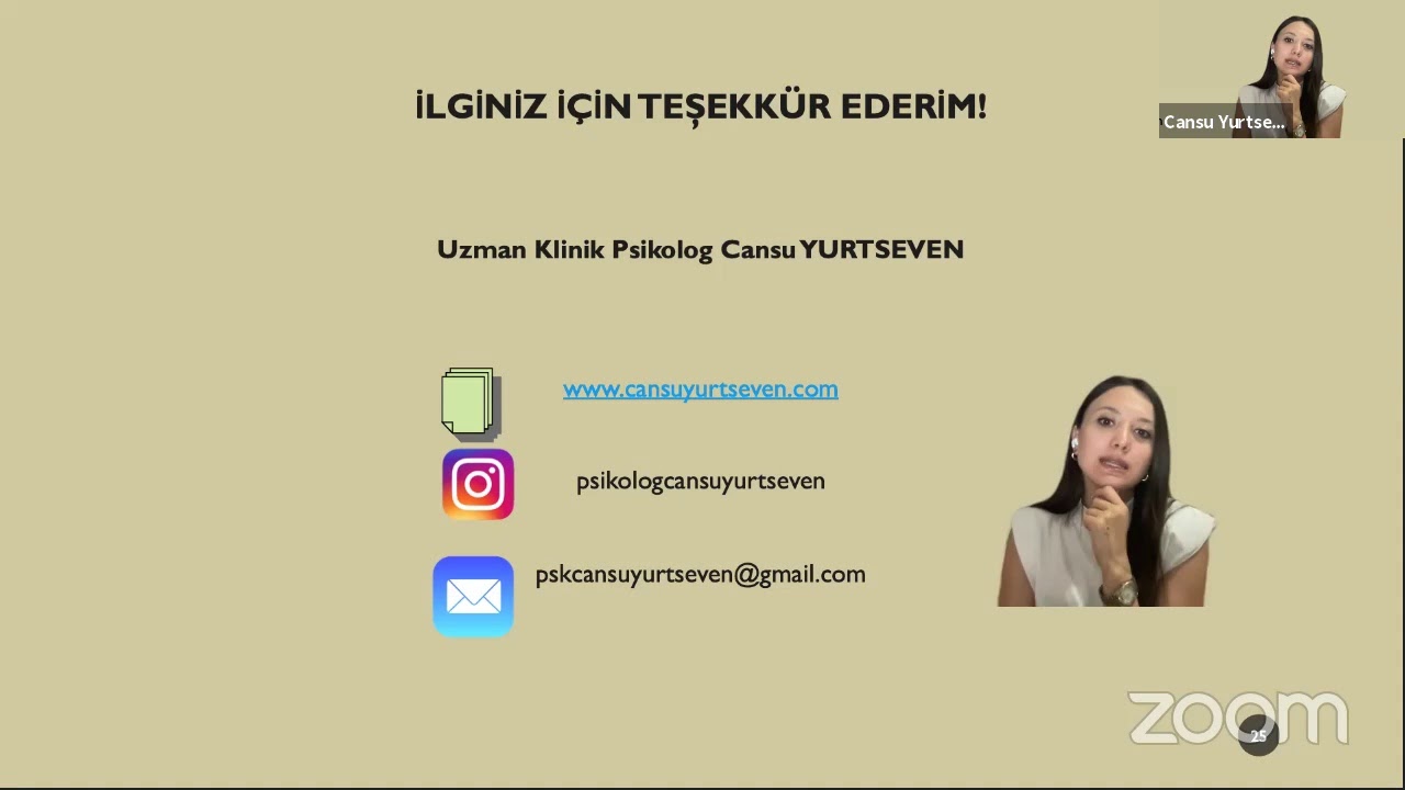 Psikolojik Dayanıklılık - Cansu Yurtseven