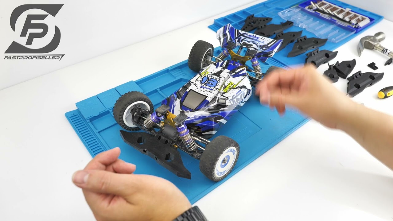 Wltoys 124017 / 144001 - FPS B12B / BM14 Tuning  - Schutzkappen für Stoßdämpfer - Überschlagschutz