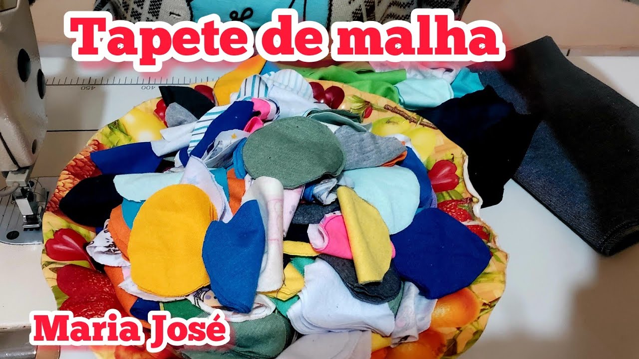 TAPETE DE MALHA 💥 PARA VOCÊ QUE NÃO SABE FAZER FLUFLU