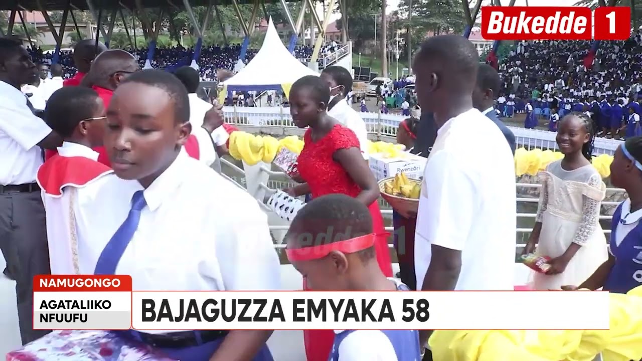 Agataliikonfuufu:  Aba Uganda Martyrs Namugongo bajaguzza  Beebazizzza abazadde ababawa abaana