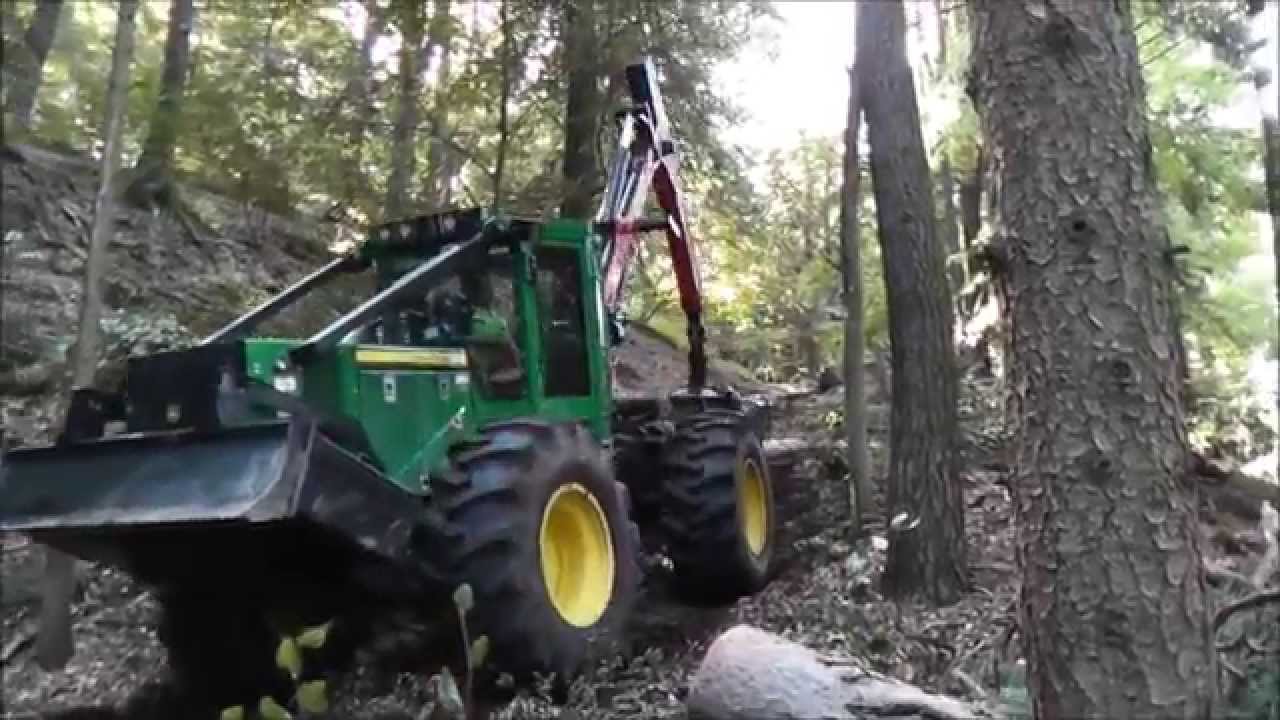 Forst und Gartenbaubertieb Andre´Albrecht John Deere 640 H