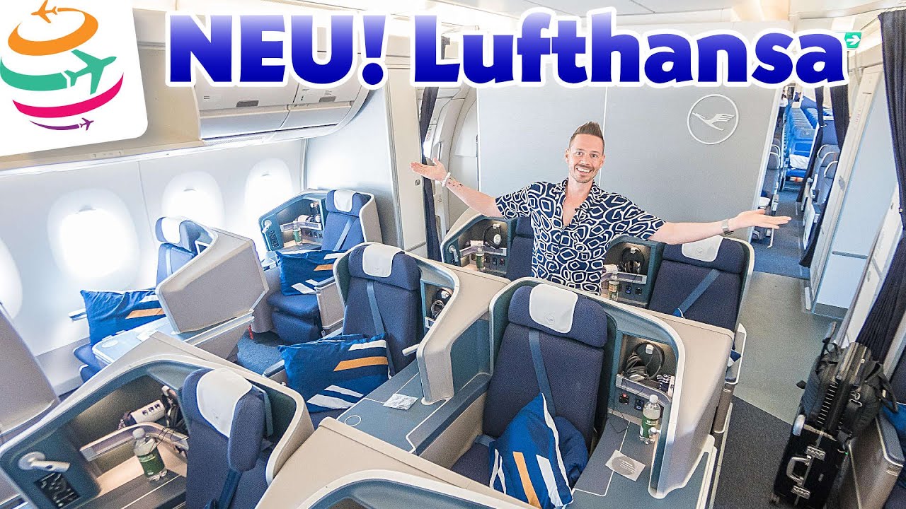 Die NEUE Lufthansa Business Class 1-2-1 A350-900 | YourTravel.TV