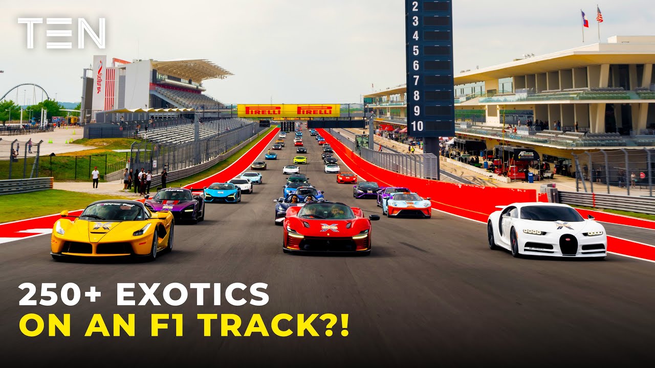 2 Days of Texas Supercar Madness | TEN Rally + COTA Takeover | The Texas Grand Tour 2025