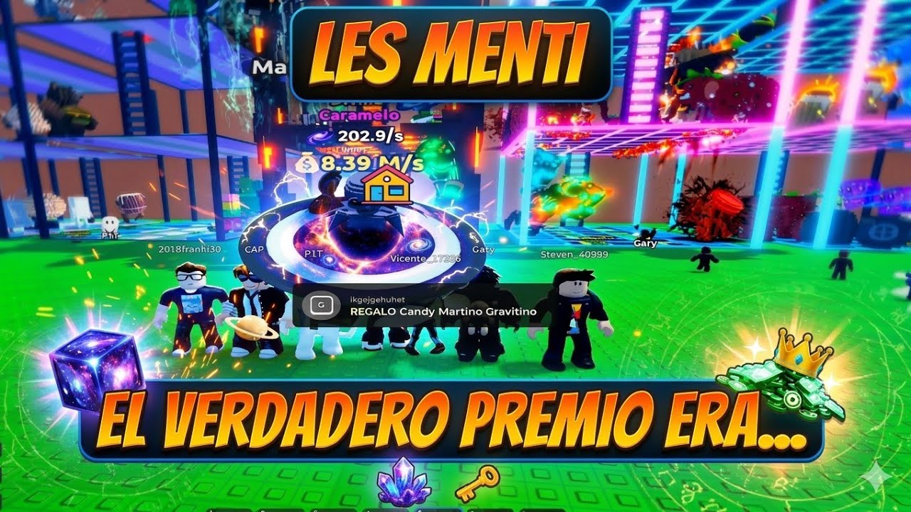 ​¡LES MENTÍ SOBRE EL PREMIO! 😱 Escapa del Tsunami (Roblox)