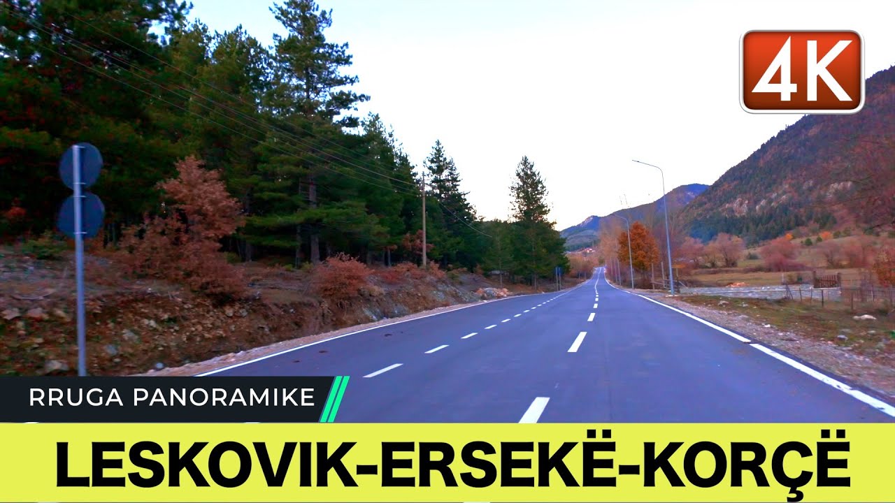 LESKOVIK - ERSEKË - KORÇË, DRIVING TOUR AT NIGHT, 120 MINUTA DRIVE