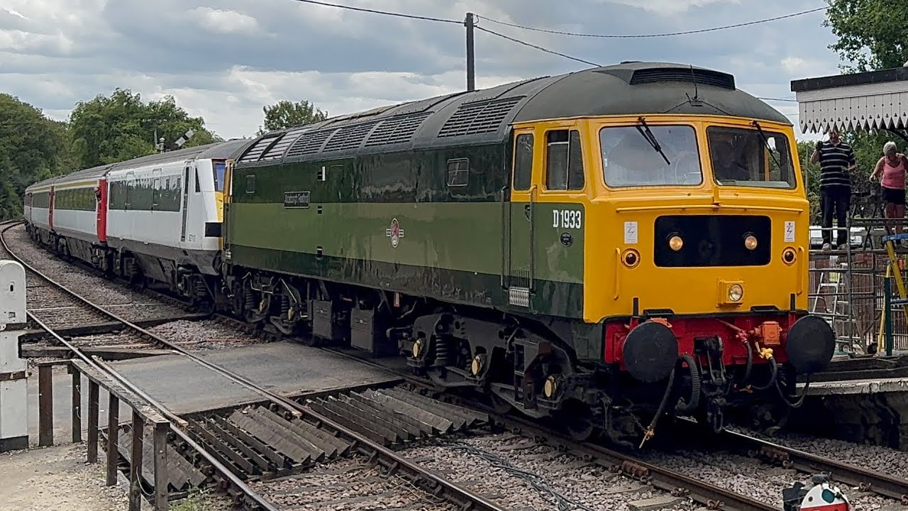 Class 47 + Mk3 DVT + 20 | 47596 + 82212 + 20007 + 20205 | Thuxton | Mid Norfolk Railway | 26/05/25