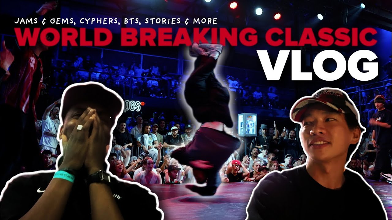 My First Vlog 🇳🇱 Cyphers, Battles & BTS at World Breaking Classic