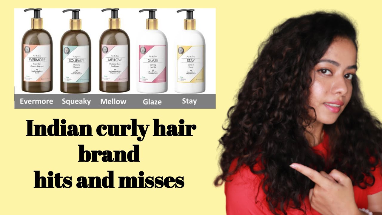 Reviewing A NEW INDIAN CURLY HAIR BRAND - FIX MY CURLS -  #INDIANCURLYHAIRROUTINE