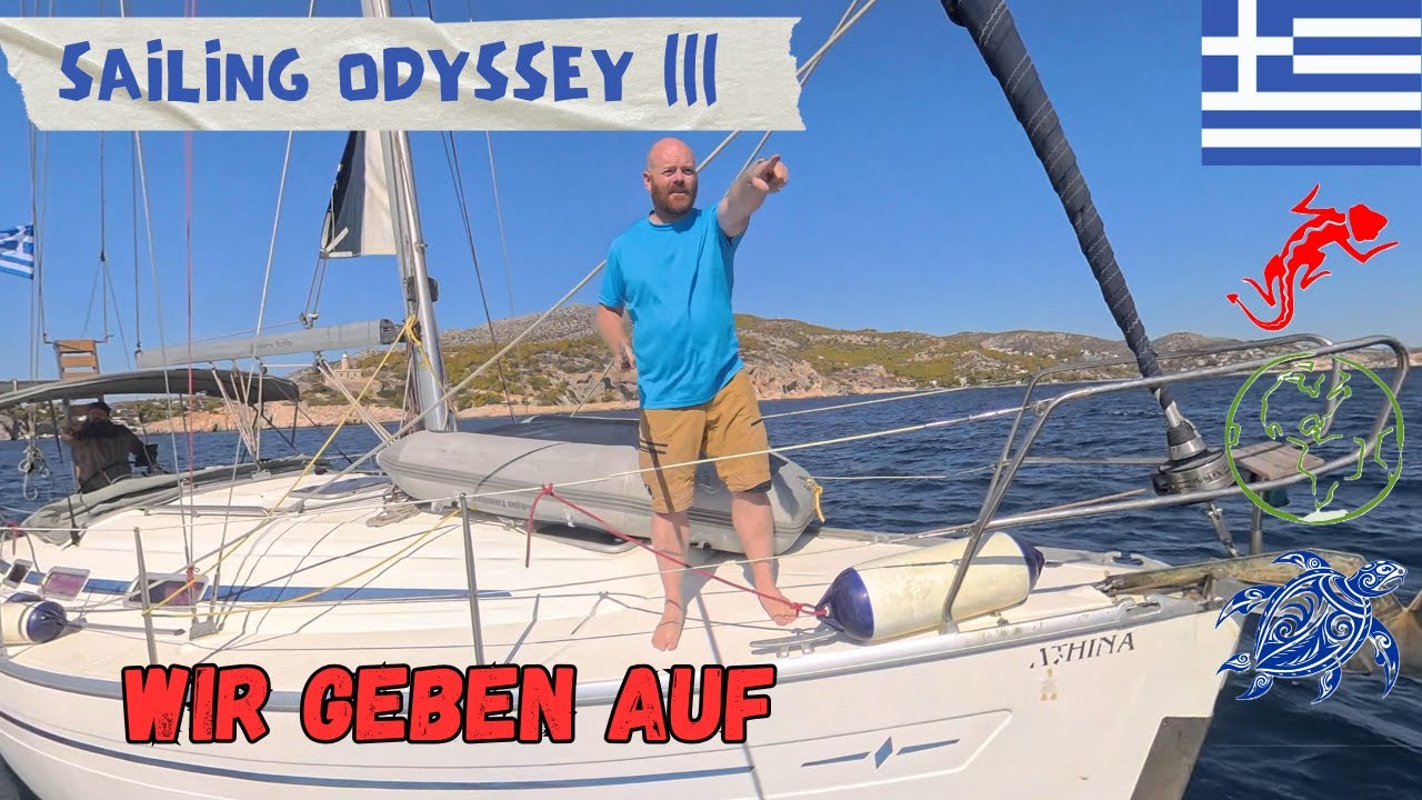 Segeltörn Teil 3 I Griechenland I Meltemi I Oktober I Höhlen I Gräber