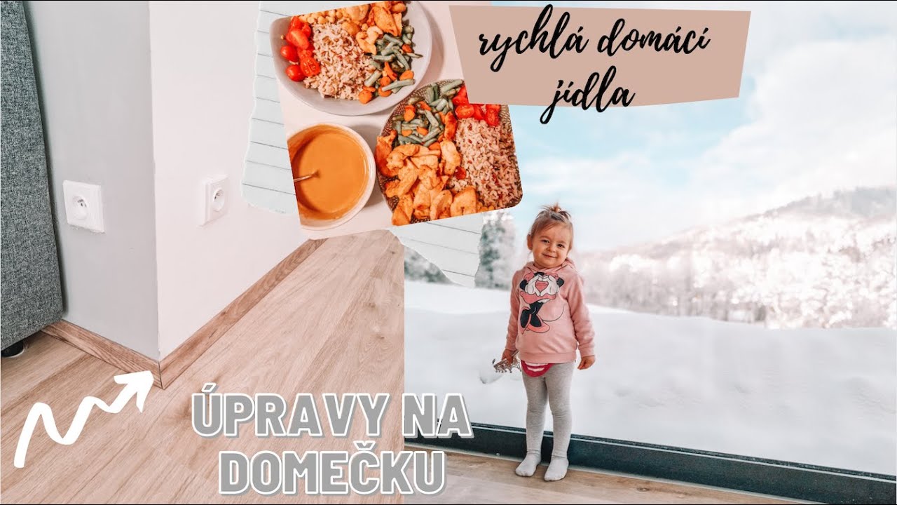 LEPÍME lišty na DOMĚ, víkendové ZDRAVÉ VAŘENÍ🍽