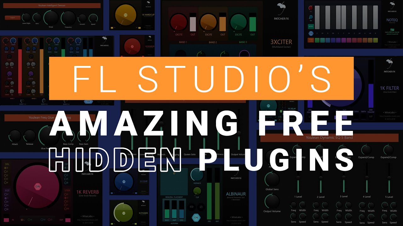 СКРЫТЫЕ ПЛАГИНЫ FL Studio