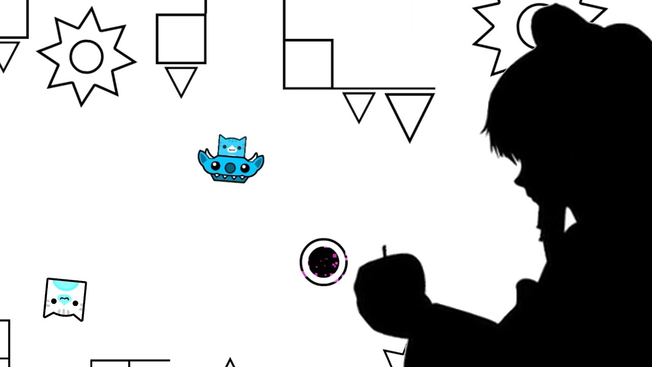 Bad Apple!! | Geomtery Dash Edition