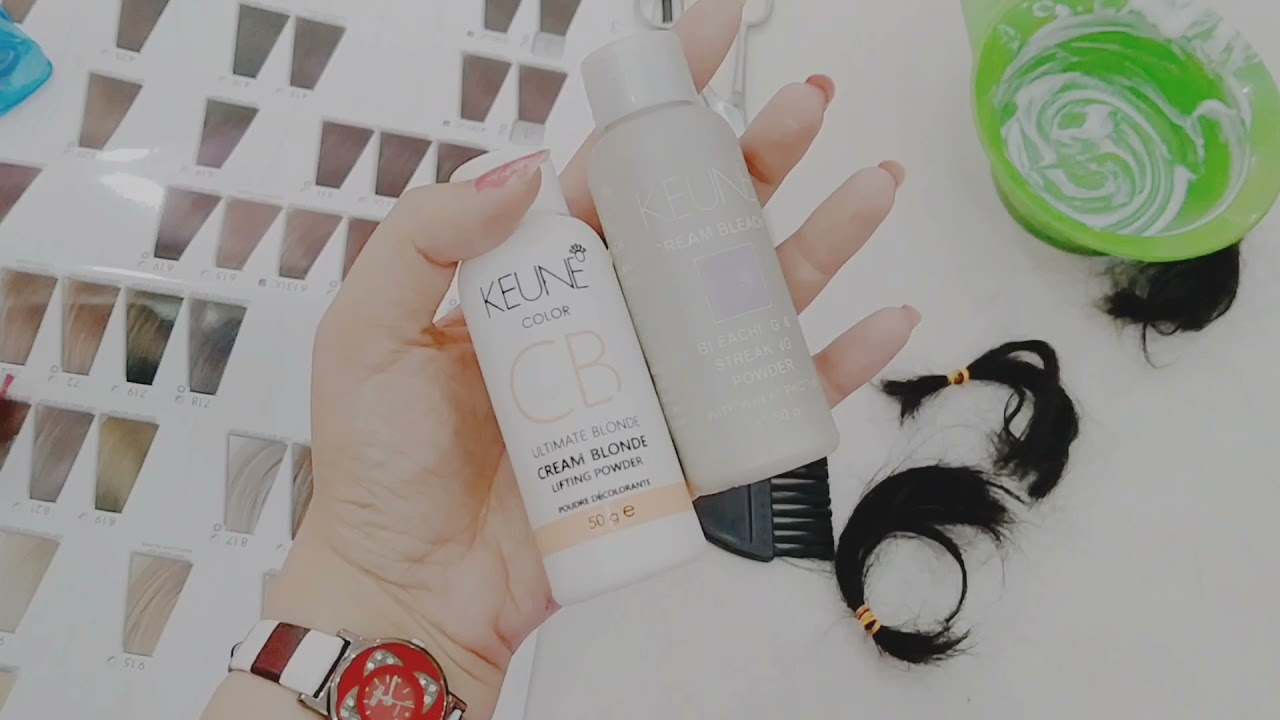 Keune Ultimate Blonde | Keune Ultimate Blonde powder review | Keune Lifting powder | Highlights