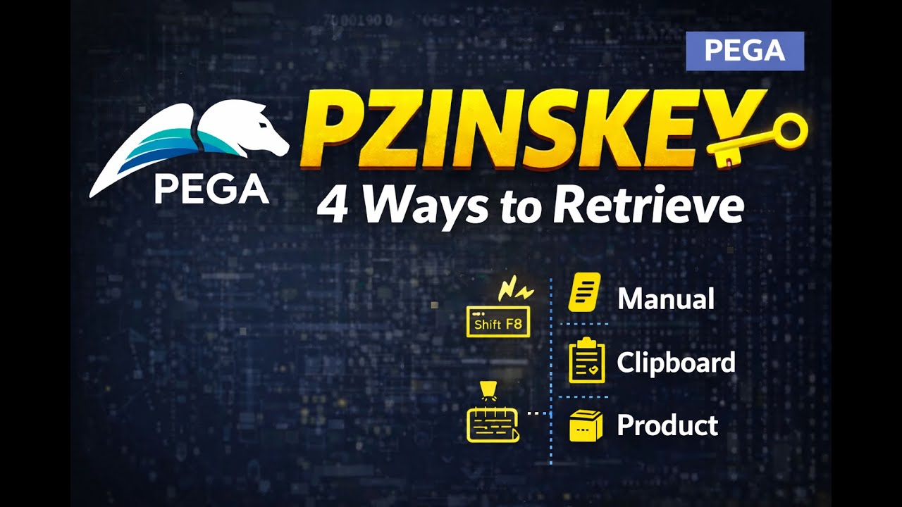 PZINSKEY in Pega Explained | Rule & Data Instance Primary Key