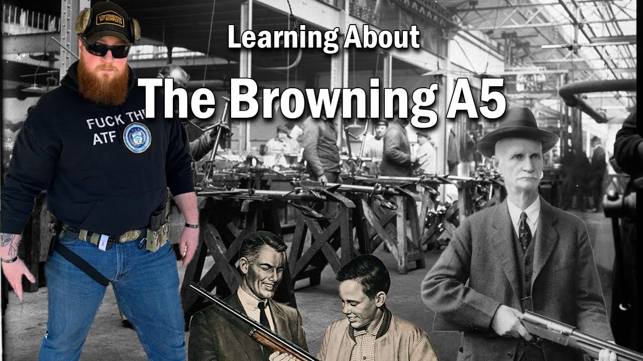 Похвастался дедушкиным пистолетом Browning A5 и узнал кое-что новое.