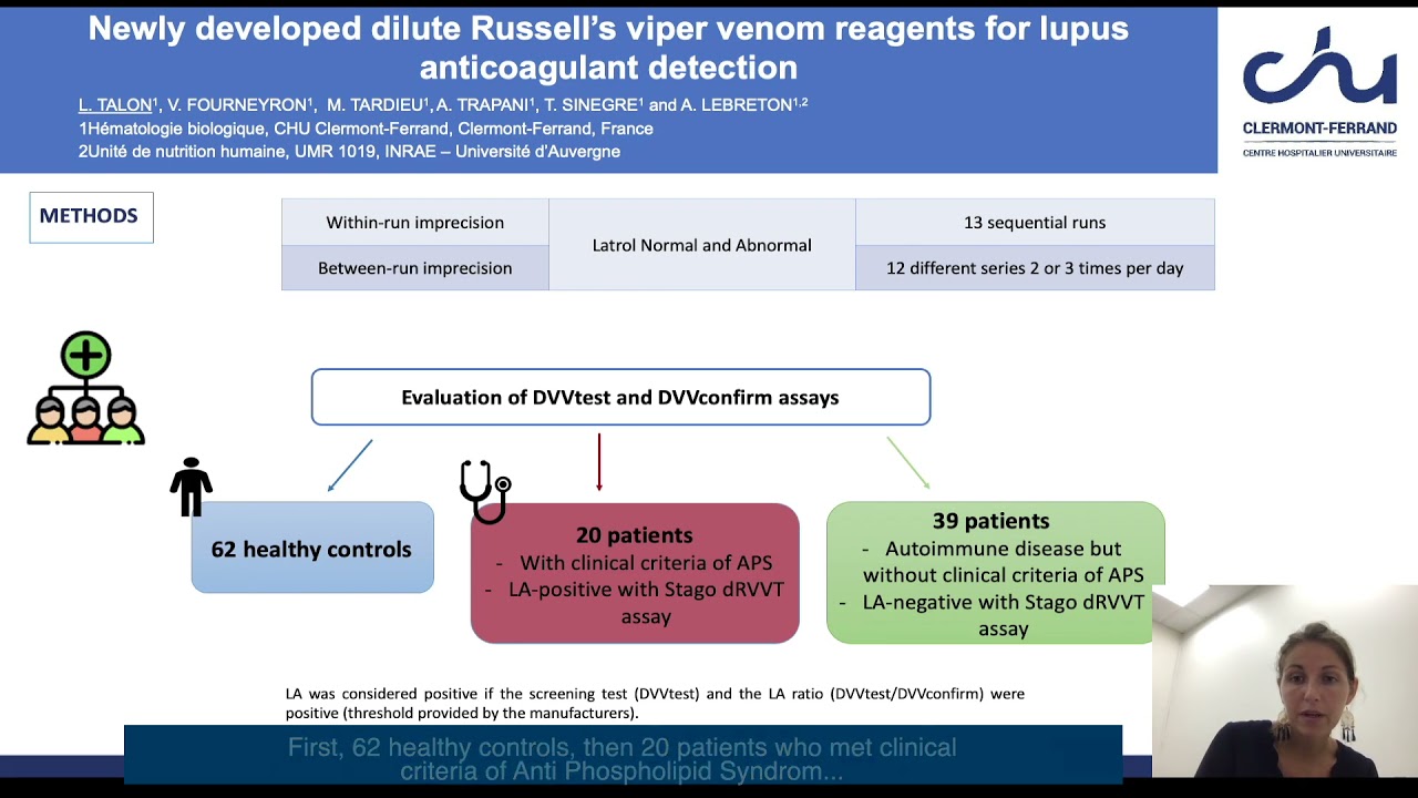 Newly Developed Dilute Russell’s Viper Venom Reagents for Lupus Anticoagulant Detection