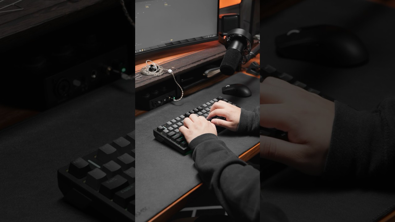 Unboxing thr Mchose Z75! #keyboard #mechanicalkeyboard #desksetup #pcsetup #gamingsetup