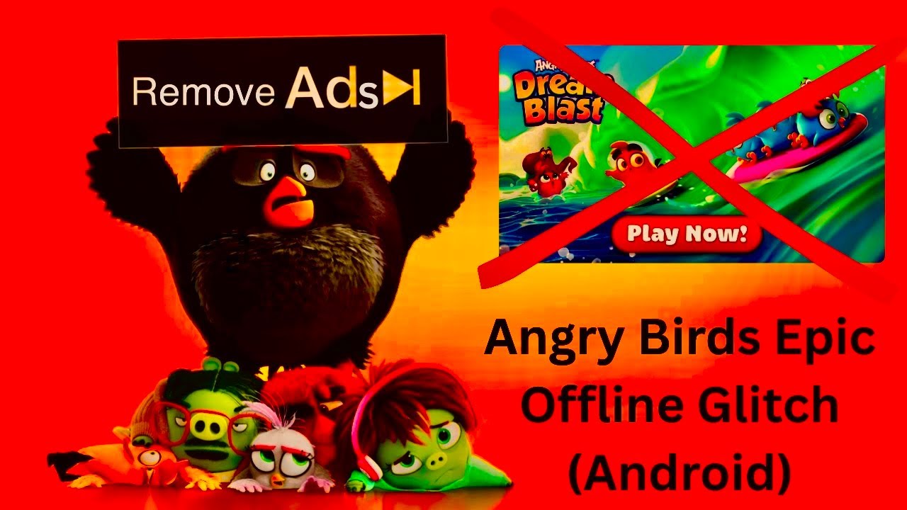 Offline Glitch on Android - Angry Birds Epic