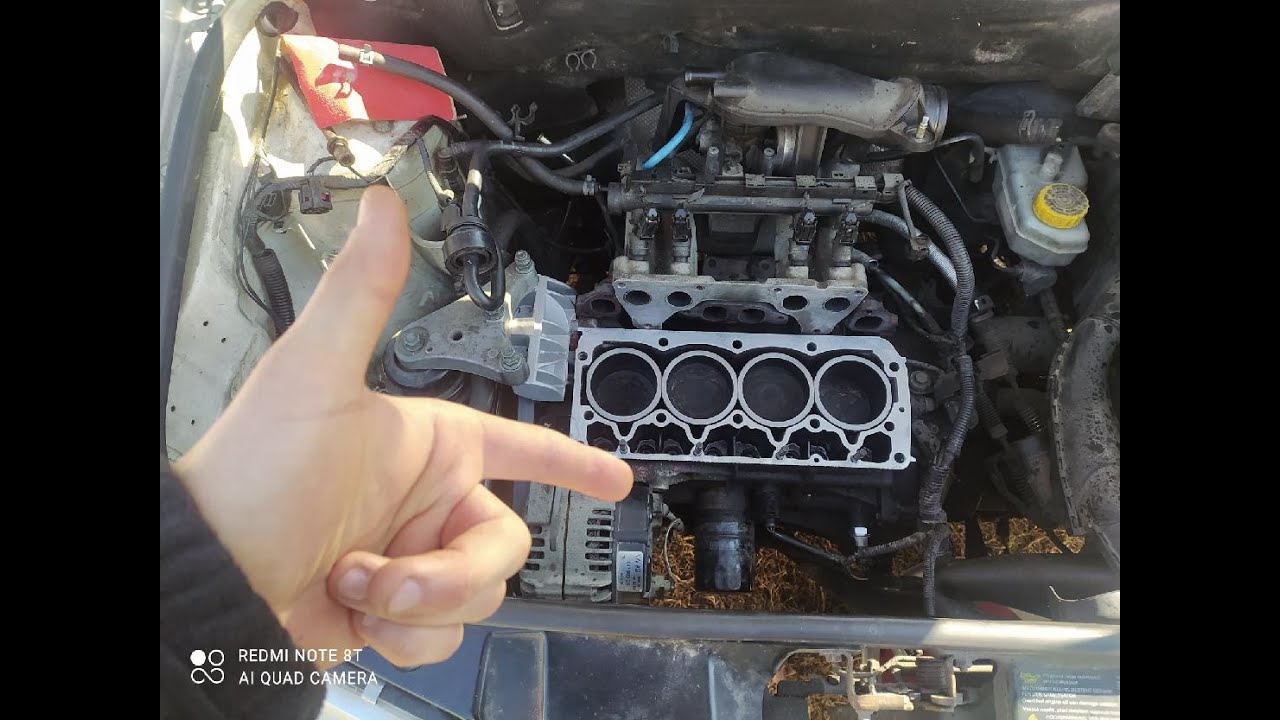 Výměna těsnění pod hlavou Škoda Fabia 1.4 ve vesnických podminkách !