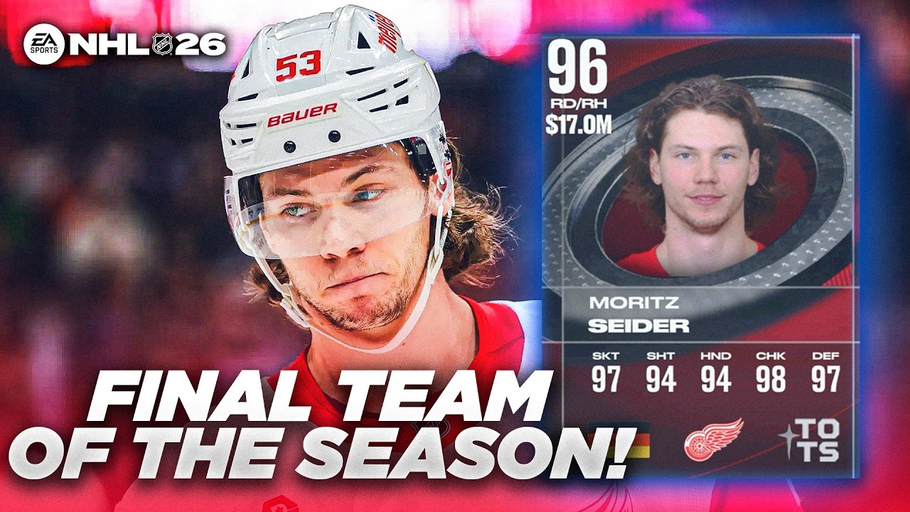 ФИНАЛЬНЫЕ КАРТОЧКИ КОМАНДЫ СЕЗОНА! | ПОСЛЕДНИЙ КОНТЕНТ ДЛЯ NHL 26 HUT!