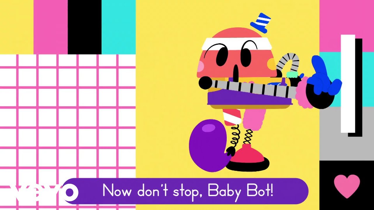 Lingokids - Don't Stop Baby Bot (Official Music Video) (Lyric Video)