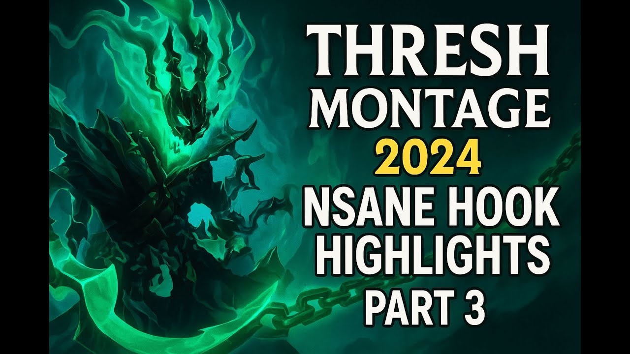 Thresh Montage 2024 - Insane Hook Highlights Part 3 