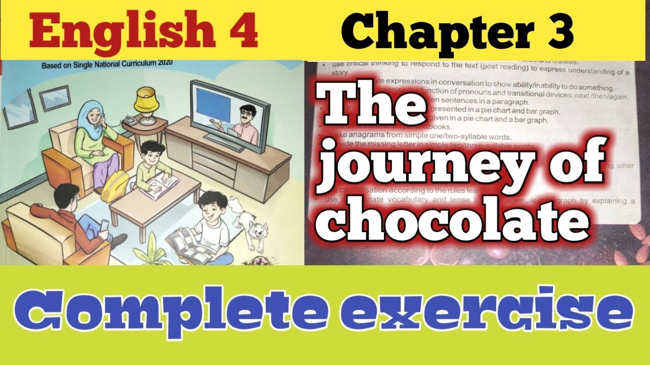 English Class 4 Chapter 3/Journey of chocolate/PTB English Class 4/Class 4 English Chapter 3exercise