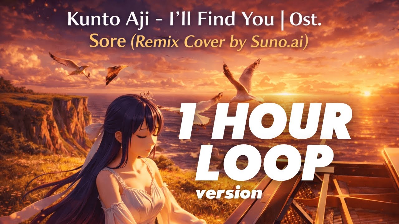 Kunto Aji – I’ll Find You (OST Sore) | 1 Hour Loop | Emotional Indonesian Music